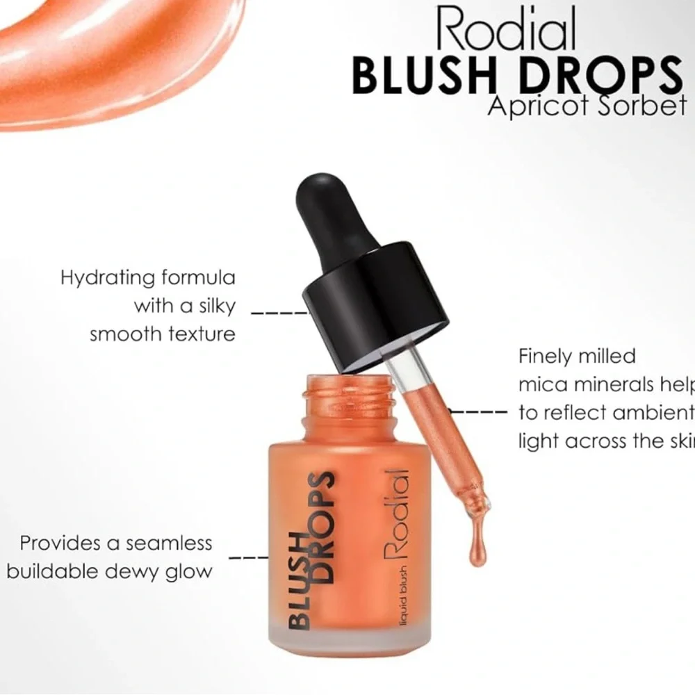 Rodial Blush Drops - Vibrant Apricot
